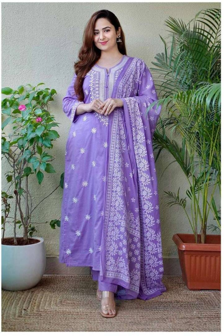 Keshav Viscose Embroidery Kurti With Bottom Dupatta Wholesale Market In Surat